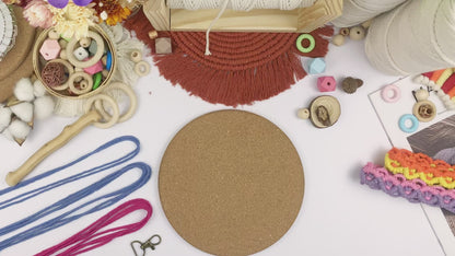 Two-tone spliced diagonal half-knot keychain weaving craft material pack Macrame Kit. High-quality polyester fiber rope + detailed weaving tutorial. Multi-purpose (key organization / mobile phone pendant / bag accessory, etc.).