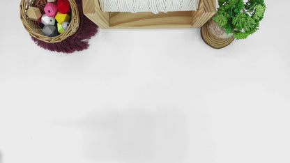Macrame Kit Big Love Tapestry Weaving Kit | Flowing Fringes | Multi-Color Option | Valentine's Day DIY Gift | Beginner-Friendly/Living Room Decor