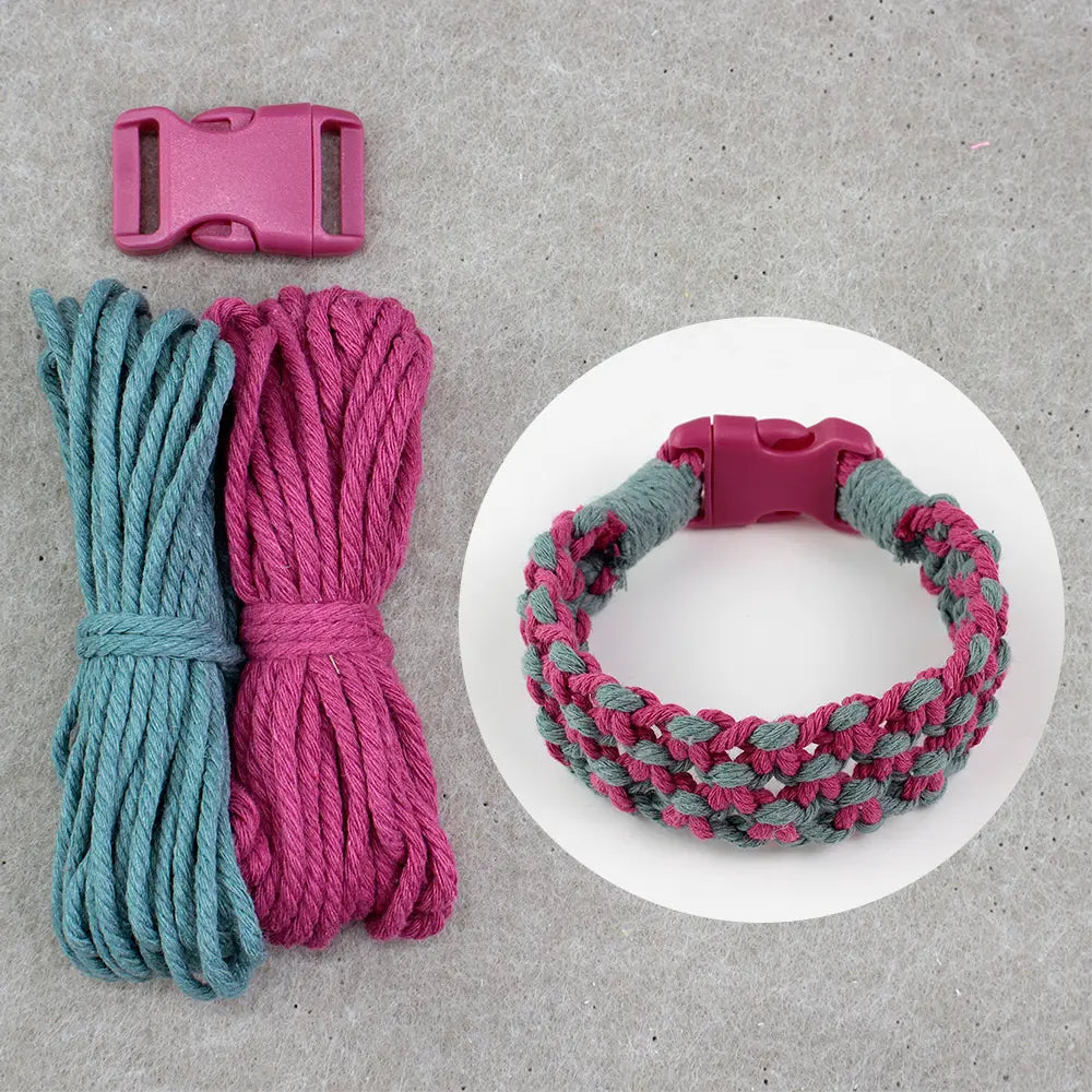Macrame Kit for Beginners, Boho Square Pet Collar DIY Kit, Cat Dog Handmade Gift